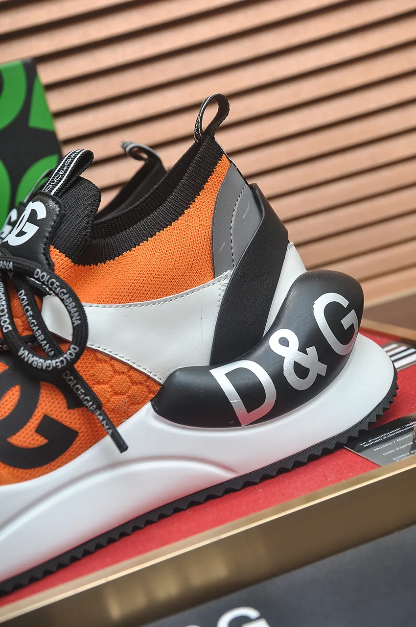 Men's shoes 💰480💶[D&G] High-end quality Product trademark: DG "Dolce & Gabbana*" low-top sneakers Product material: imported ^_^ cowhide upper, cotton silk lining, original outsole Regular size: 38-45 (45 customized)